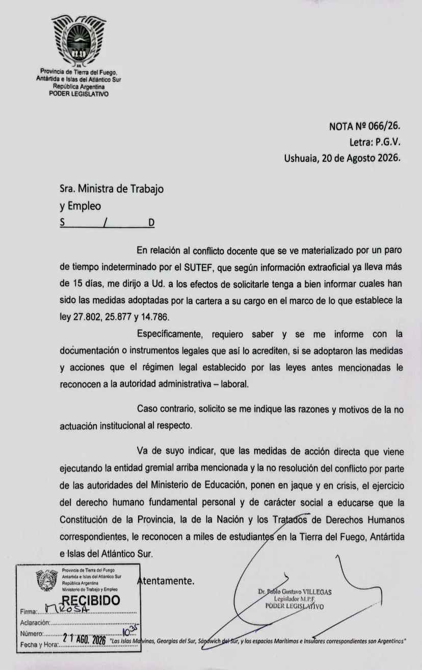 nota villegas