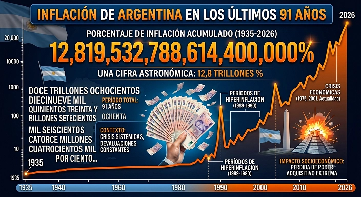 inflacion 91 años
